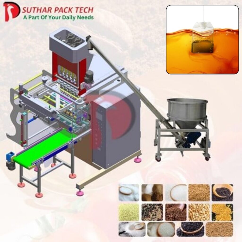 Stick Pouch Packaging Machine For Liquid Tea Bags